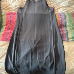 NWT SPANX Air Essentials Slate Sleeveless Midi Dress